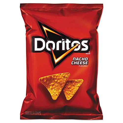 Doritos Tortilla Chips, Nacho Cheese, 1.75-Ounce Large Single Serve Bags (Pack of 64) von Doritos