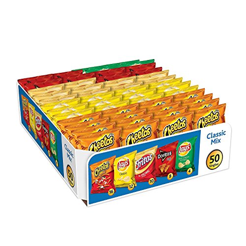 FRITO-LAY CLASSIC Mix Chips und Snacks Variety Pack (50 CT.) von Frito Lay