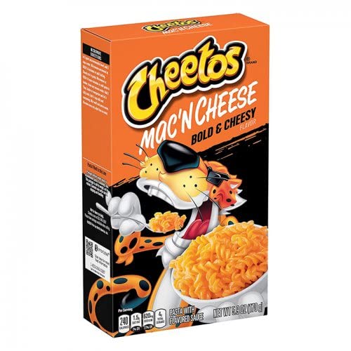 Fritolay Cheetos Mac' N Cheese Pasta Bold & Cheesy Flavour 170g Fritolay Cheetos Mac' N Cheese Pasta Bold & Cheesy Flavour 170g von Frito Lay