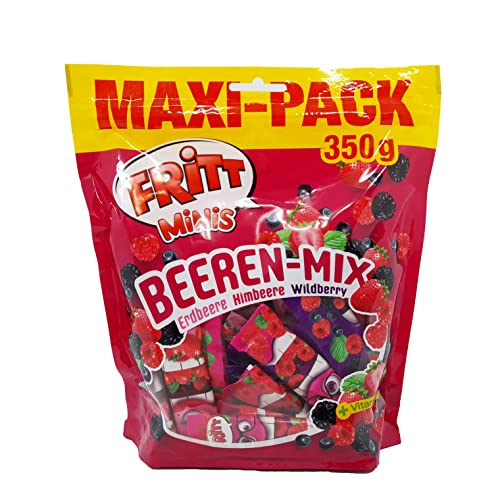 FRITT Minis Beeren-Mix Maxi-Pack (1 x 350g) von Fritt