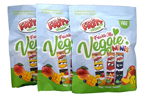 Fritt Veggie Minis Früchte-Mix 3 x 135g von Fritt