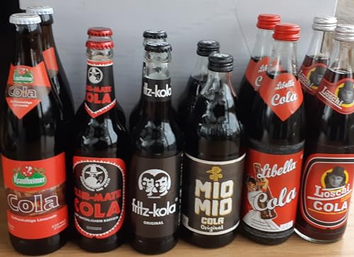 Cola Limonade Probierpaket 12 Flaschen incl Mehrweg Pfand von FOXCUP