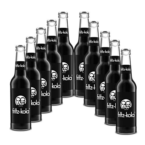 fritz-kola 10 Flaschen je 0,33l incl Mehrweg Pfand von fritz-kola