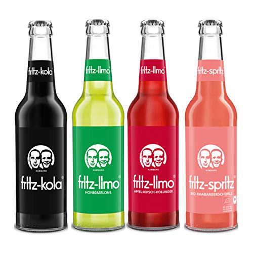 Fritz-kola Probierpaket 4 Flaschen je 0,33l von KDJMDL