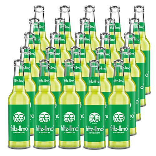 fritz-limo Honigmelone 25 Flaschen je 0,33l inc. MEHRWEG Pfand von Fritz-Kola