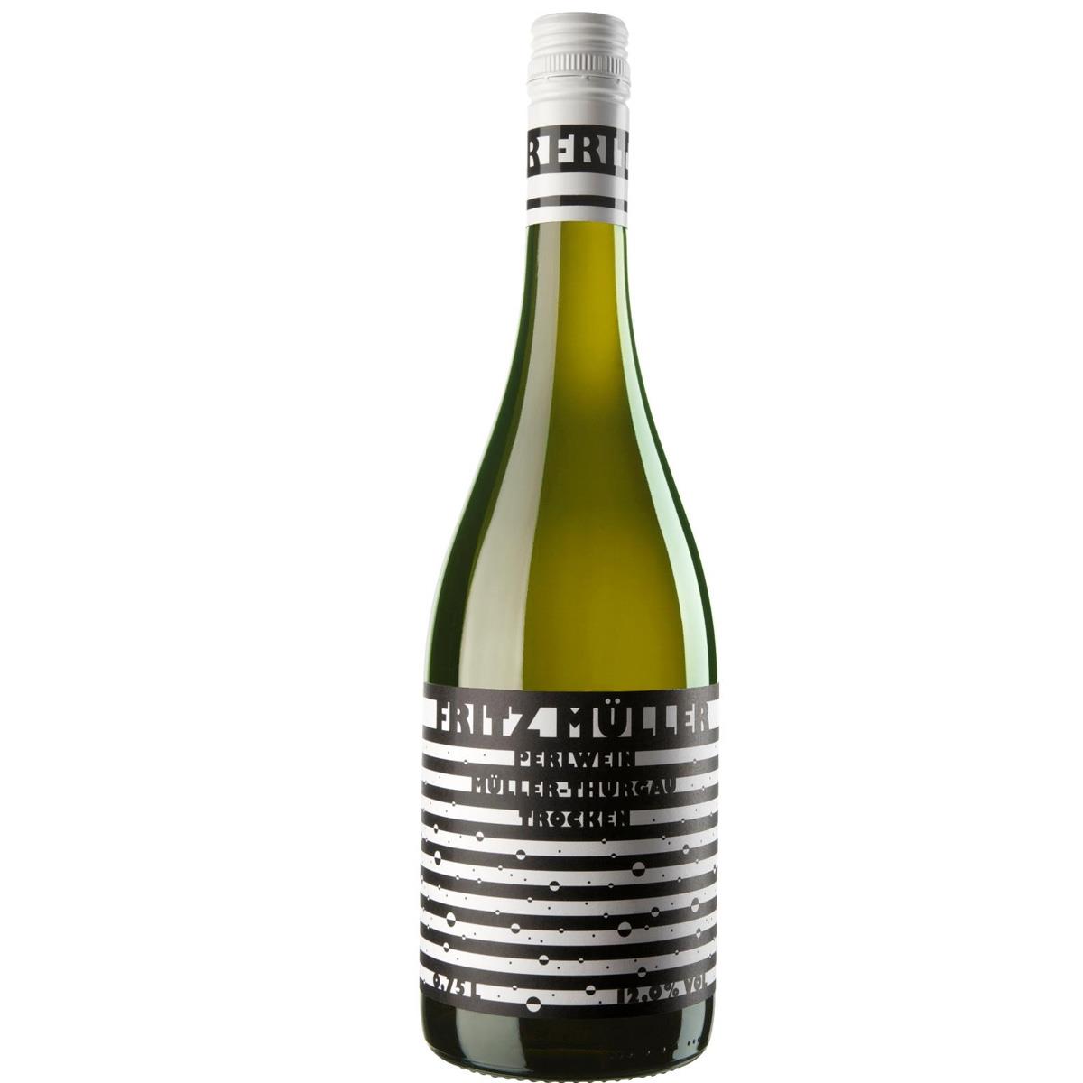 Perlwein Müller Thurgau Trocken N.V. von Fritz Muller