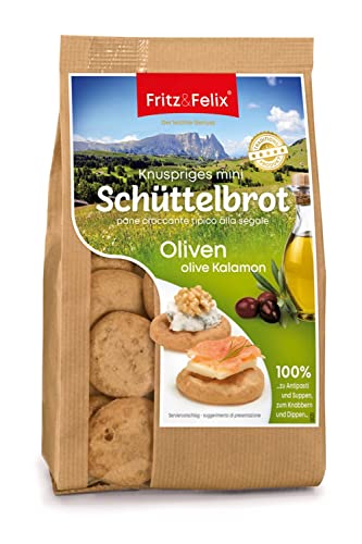 Family Happys mit Olivenöl Karton 12 x 125 gr. - Fritz & Felix von Fritz & Felix
