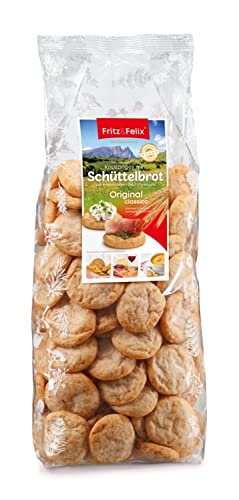 Mini Schüttelbrot mit Kümmel und Fenchel Karton 9 x 350 gr. - Fritz & Felix von Fritz & Felix