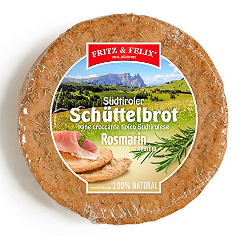 Rosmarin Schüttelbrot Karton 20 x 150 gr. - Fritz & Felix von Fritz & Felix