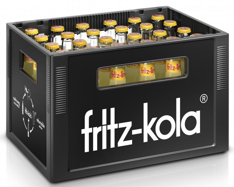 Fritz Limo Zitrone GLAS (Mehrweg) von Fritz