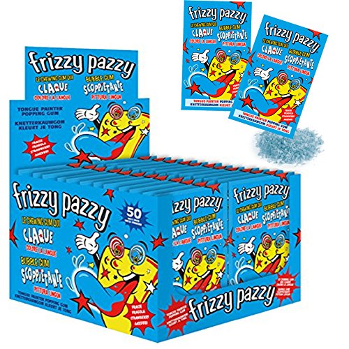 30 Radiergummis zum Kasten von Frizzy Pazzy Erdbeere blau bemalt von Frizzy Pazzy