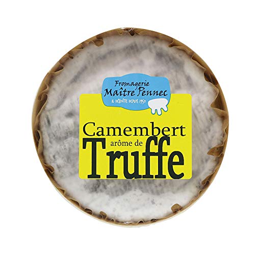 Trüffel Camembert, im Stück, 240g, per Kühlversand von Fromagerie Maitre Pennec