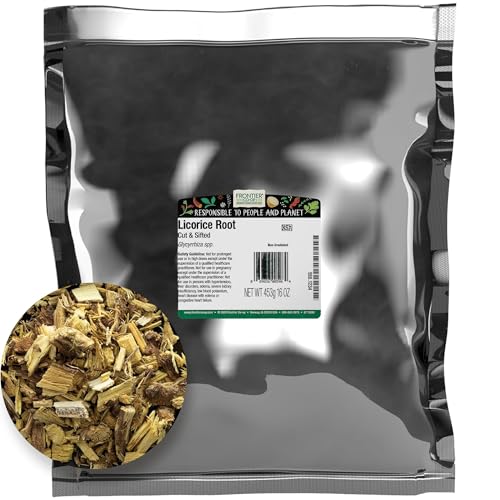 Licorice Root Cut & Sifted, 16 oz (453 g) - Frontier Natural Products - Qty 1 von Frontier Co-op