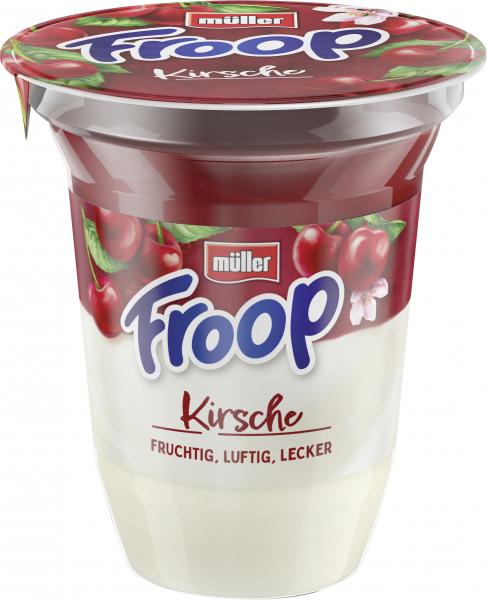 Müller Froop Frucht auf Joghurt Kirsche von Froop