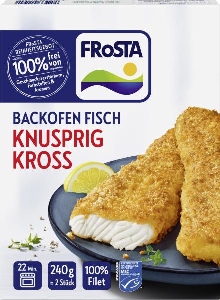 Frosta Backofen Fisch Knusprig Kross von Frosta