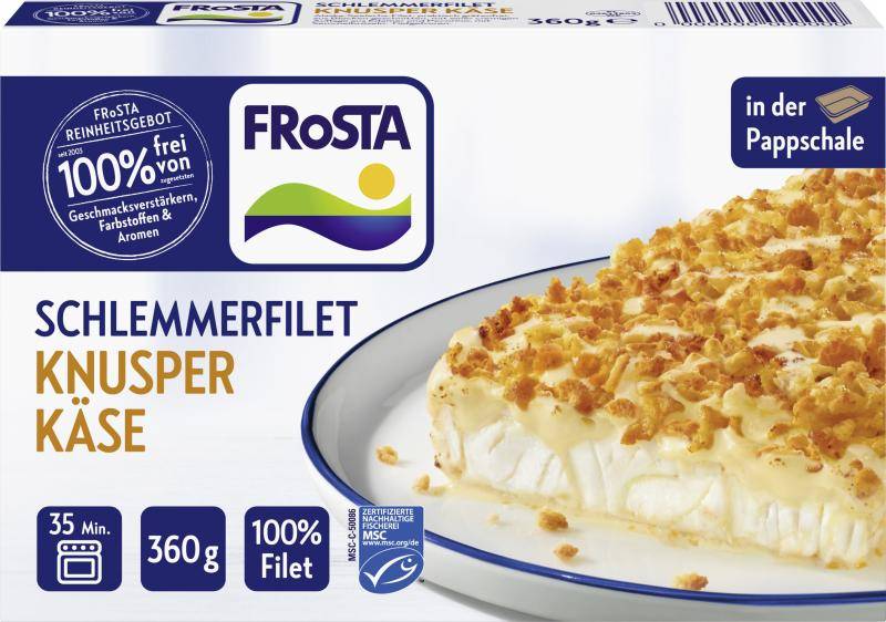 Frosta Schlemmerfilet Knusper Käse von Frosta