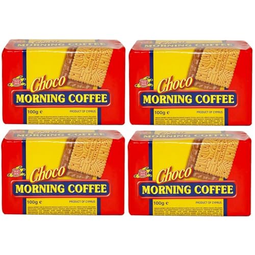 Frou Frou CHOCO Morning Coffee Chocolate Biscuit zum Backen von Kuchen Gebäck – 4 Packungen à 100 g von Frou Frou