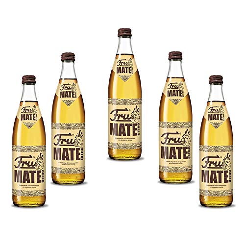 Fru mate Citro 5 Flaschen je 0,5l incl Mehrweg Pfand incl Mehrweg Pfand von Frucade