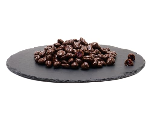Cranberries mit Zartbitterschokolade Größe 1000g | schokolierte Cranberries | 100g/250g/500g/1kg | Schokofrüchte | Trockenfrüchte mit Schokolade | Schoko Snack | Schoko Obst von Frucht & Nuss Genuss