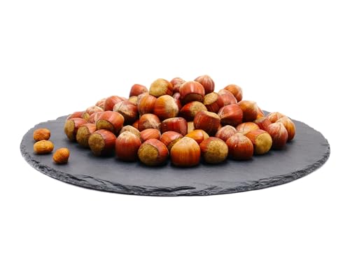 Haselnüsse mit Schale Größe 100g | Haselnuss ganz und ungesalzen aus Frankreich | 100g/250g/500g/1kg | unbehandelt | naturbelassene Nüsse von Frucht & Nuss Genuss