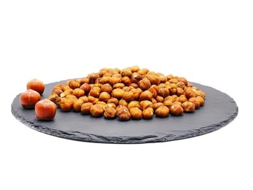 Haselnusskerne ganz mit Haut ohne Schale 100g | Haselnüsse ungesalzen aus Italien | 100g/250g/500g/1kg | runde Römer unbehandelt | naturbelassene Nüsse von Frucht & Nuss Genuss