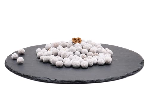 Kaffeebohnen umhüllt in Vollmilch Schokolade und Puderzucker 100g | 100g/250g/500g/1kg | Trockenfrüchte | Schokofrüchte | schokolierte und kandierte Kaffee Bohnen | Schoko Snack | Schoko Obst von Frucht & Nuss Genuss