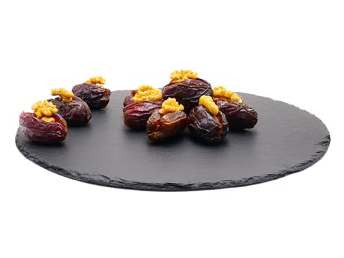 Königsdatteln MEDJOOL Datteln JUMBO gefüllt mit Walnusskerne 100g | 100g/250g/500g/1kg | ungeschwefelt und ohne Zusätze | Trockenfrüchte | Trockenobst von Frucht & Nuss Genuss