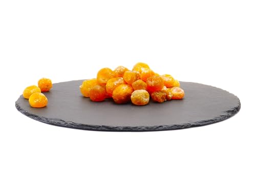 Kumquats getrocknet 100g | exotische Zwergorangen kandiert | 100g/250g/500g/1kg | kandierte Früchte ganz I gezuckerte Trockenfrüchte | Trockenobst von Frucht & Nuss Genuss
