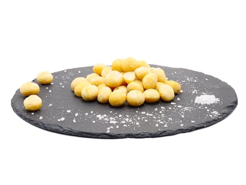 Macadamiakerne schonend geröstet und leicht gesalzen 100g | ganze Macadamianüsse ohne Schale | 100g/250g/500g/1kg | Macadamia Kerne | Rohkostqualität | Macadamianusskerne | Nüsse von Frucht & Nuss Genuss