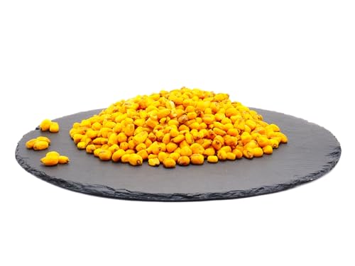 Maiskörner geröstet und gesalzen 100g | knusprige Mais Körner | 100g/250g/500g/1kg | leckerer Snack | Partyfood pikant | Knabberzeug von Frucht & Nuss Genuss