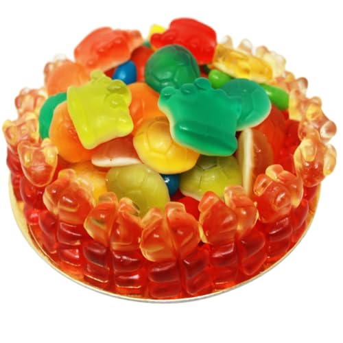 Fruchtgummi Fußball Torte aus süßen farbenfrohen Fruchtgummi 600g Fruchtgummi Fußball Torte aus süßen farbenfrohen Fruchtgummi 600g von Fruchtgummi Bären & Co.
