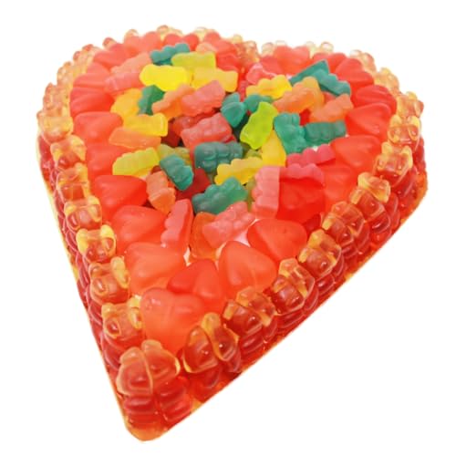 Fruchtgummi Herz Torte aus Erdbeer Margarita Fruchtgummi Bären 800g Fruchtgummi Herz Torte aus Erdbeer Margarita Fruchtgummi Bären 800g von Fruchtgummi Bären & Co.