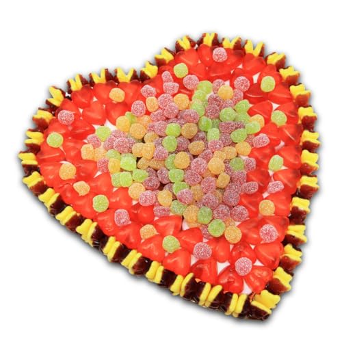 Fruchtgummi Herztorte Liebling Hochzeitsherz süße Geschenkidee 1300g Fruchtgummi Herztorte Liebling Hochzeitsherz süße Geschenkidee 1300g von Fruchtgummi Bären & Co.
