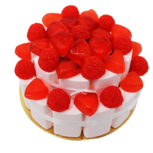 Fruchtgummi Hochzeitstorte Sweet Love 2 stöckige Geschenkidee 750g Fruchtgummi Hochzeitstorte Sweet Love 2 stöckige Geschenkidee 750g von Fruchtgummi Bären & Co.