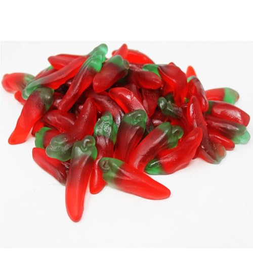 Fruchtgummi Hot Chili Peppers Schoten fruchtig süß Größe L 175g Fruchtgummi Hot Chili Peppers Schoten fruchtig süß Größe L 175g von Fruchtgummi Bären & Co.