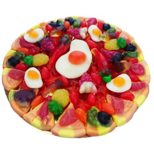 Fruchtgummi Pizza Diabolo süße Geschenkidee im Pizzakarton 550g Fruchtgummi Pizza Diabolo süße Geschenkidee im Pizzakarton 550g von Fruchtgummi Bären & Co.