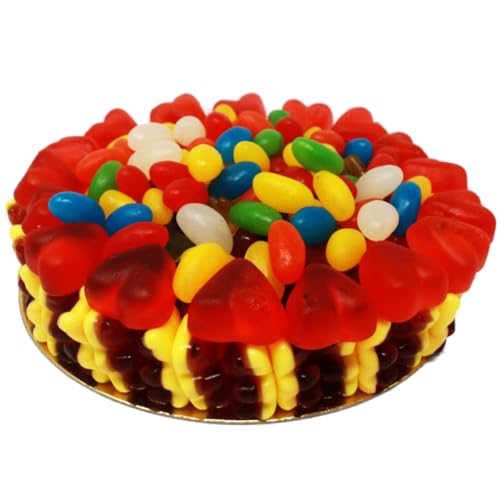 Fruchtgummi Torte mit kleinen Roten Grütze Bärchen zum verschenken 600g Fruchtgummi Torte mit kleinen Roten Grütze Bärchen zum verschenken 600g von Fruchtgummi Bären & Co.