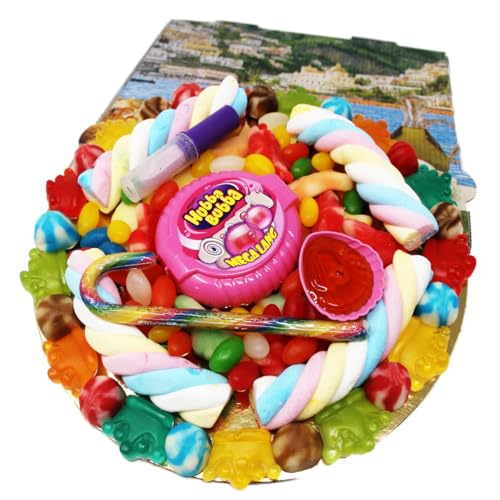 Fruchtgummi süße Einschulungspizza für Girly im Pizzakarton 500g Fruchtgummi süße Einschulungspizza für Girly im Pizzakarton 500g von Fruchtgummi Bären & Co.
