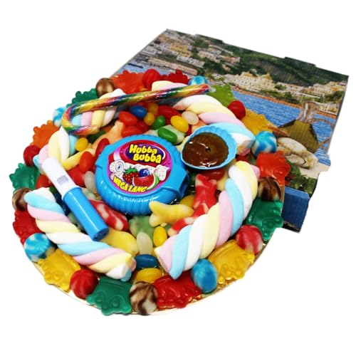 Fruchtgummi süße Einschulungspizza für Boys im Pizzakarton 500g Fruchtgummi süße Einschulungspizza für Boys im Pizzakarton 500g von Fruchtgummi Bären & Co.