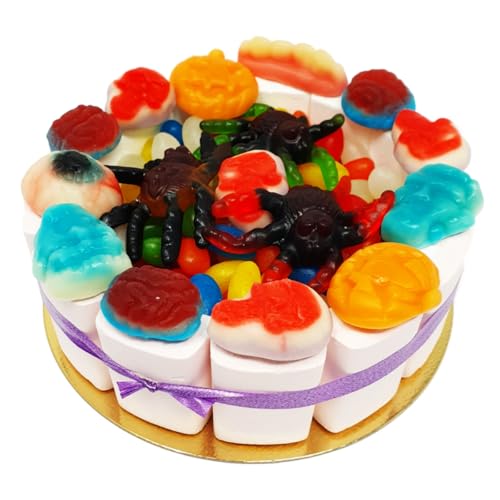 Happy Halloween Torte mit Baiser und Fruchtgummi zum gruseln 600g Happy Halloween Torte mit Baiser und Fruchtgummi zum gruseln 600g von Fruchtgummi Bären & Co.