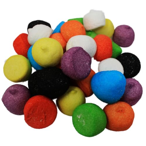 Mellow Speckbälle bunter Mix Marshmallow mit Fruchtgeschmack 125g Mellow Speckbälle bunter Mix Marshmallow mit Fruchtgeschmack 125g von Fruchtgummi Bären & Co.