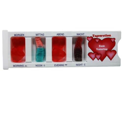 Tablettenbox für den Vatertag mit Fruchtgummi gefüllt Spaßartikel 25g Tablettenbox für den Vatertag mit Fruchtgummi gefüllt Spaßartikel 25g von Fruchtgummi Bären & Co.