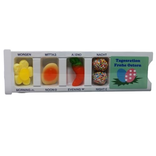 Tablettenbox zu Ostern Fruchtgummi Spaßartikel Geschenkidee 25g Tablettenbox zu Ostern Fruchtgummi Spaßartikel Geschenkidee 25g von Fruchtgummi Bären & Co.