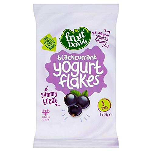 Fruit Bowl Blackcurrant Yogurt Flakes 5 x 21g von Fruit Bowl