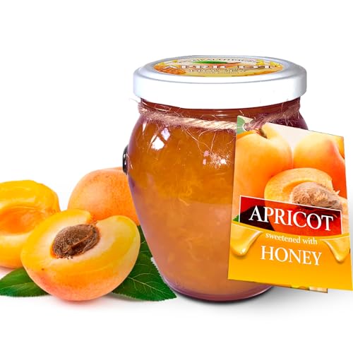 Fruit jam all natural (1 Glas, Aprikose mit Honig) von Fruit jar