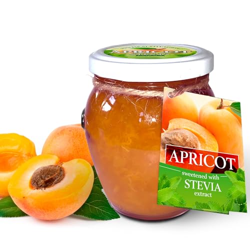 Natreen Marmelade aus regionalen Früchten mit natürlichem Stevia ❘ Ohne Zucker Konfitüre ❘ Ohne Konservierungsstoffe ❘ Gesunde Wahl für Frühstück, Snack und zum Backen ❘ Glutenfreie Fruchtmarmelade von Fruit jar