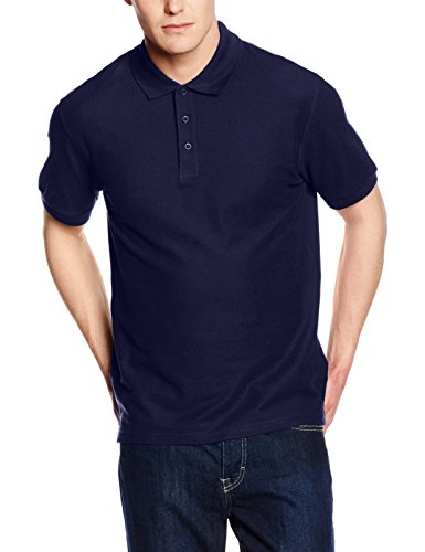 Fruit of the Loom Premium Polo - Farbe: Navy - Größe: L von Fruit of the Loom