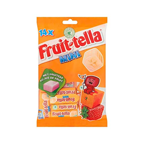 Fruchtige zähe Süßigkeit | Fruittella | Mini 14 Stück | Gesamtgewicht 175 Gramm Fruchtige zähe Süßigkeit | Fruittella | Mini 14 Stück | Gesamtgewicht 175 Gramm von Fruittella