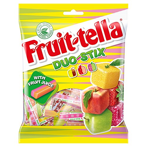Fruittella Duo-Stix Chewy Sweets, Fruchtsaft, 160 g Fruittella Duo-Stix Chewy Sweets, Fruchtsaft, 160 g von Fruittella