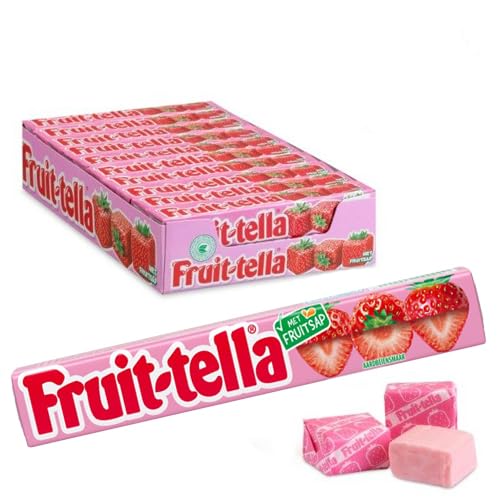 Fruittella - Strawberry - 20 Rollen von Fruittella